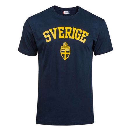 Sverige T-Shirt Navy Sr