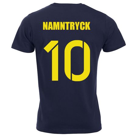 Sverige T-Shirt Navy Sr