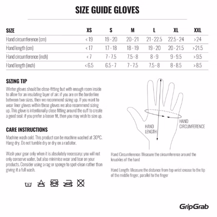 GripGrab RIDE Vindtät Mellansäsongshandske