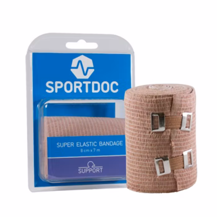 Sportdoc Super Elastic Bandage 8 cm x 7 m