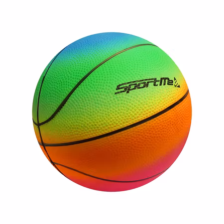 Sportme Regnbågsboll Basket Plast
