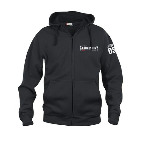 KyoKushin Karate Clique Basic Hood Zip Herr