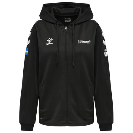 KyoKushin Karate Hummel Full Zip Poly Hood Herr