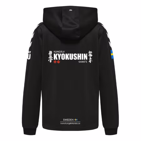 KyoKushin Karate Hummel Full Zip Poly Hood Dam