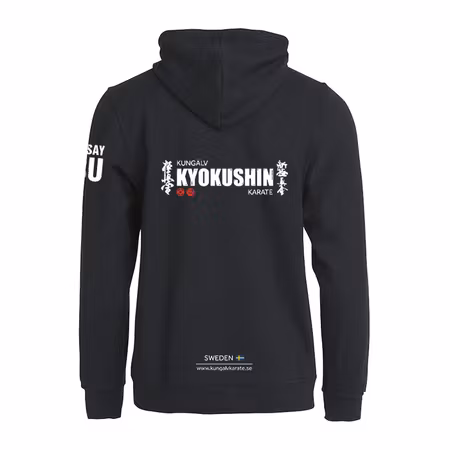 KyoKushin Karate Clique Basic Hood Zip Dam