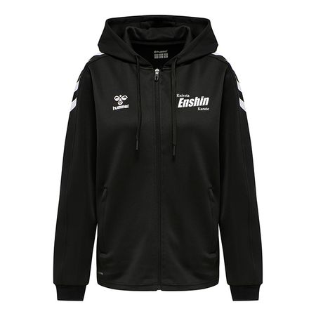 Knivsta Enshin Karate Hummel Full Zip Poly Hood Dam