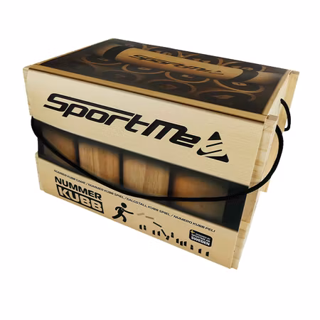 Sportme Nummerkubb i låda