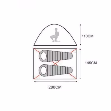 Oregon Trail Tält Dome 2