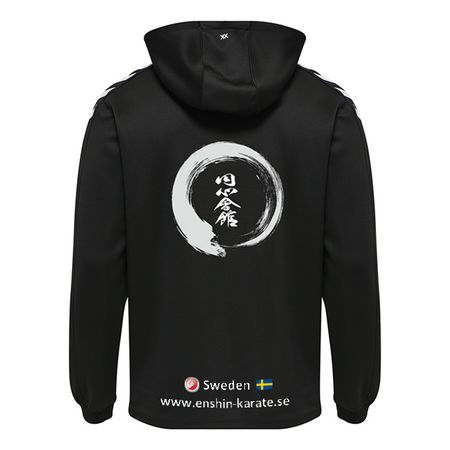 Knivsta Enshin Karate Hummel Full Zip Poly Hood Herr