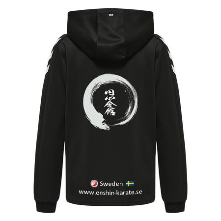 Knivsta Enshin Karate Hummel Full Zip Poly Hood Dam