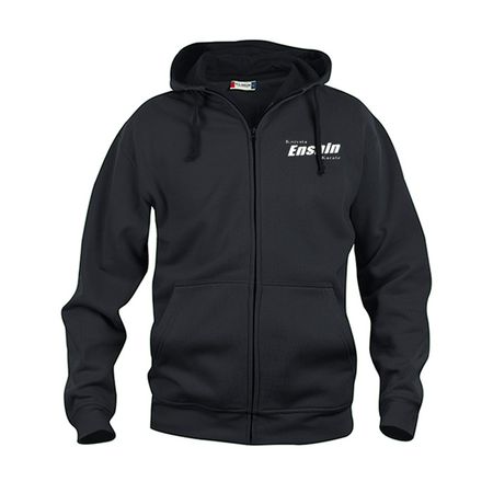 Knivsta Enshin Karate Clique Basic Hood Zip Herr