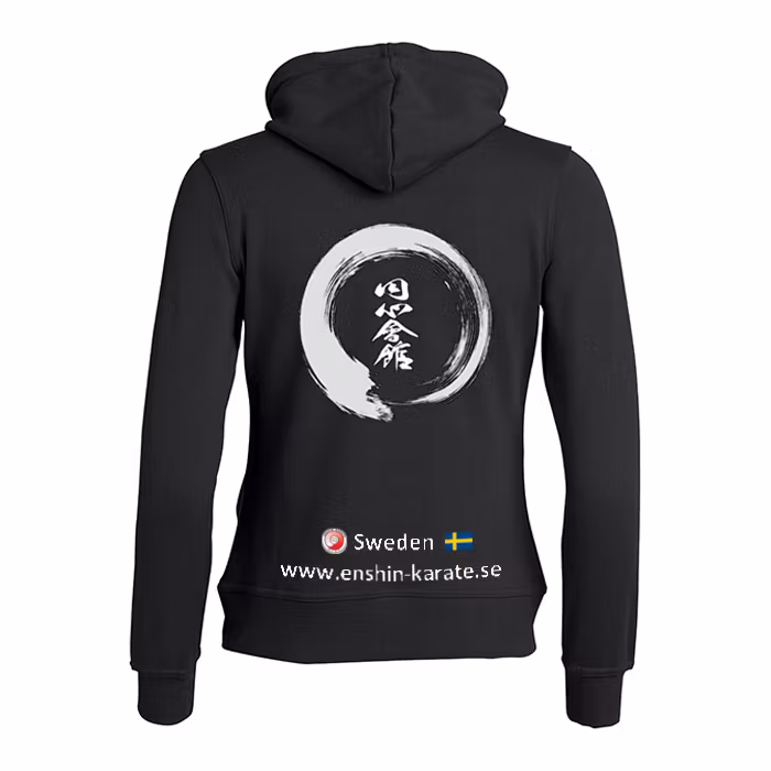 Knivsta Enshin Karate Clique Basic Hood Zip Dam