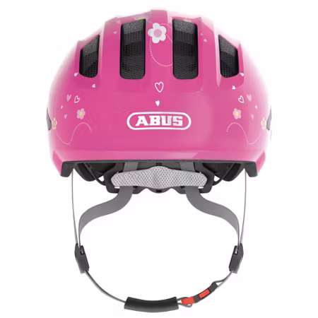 Abus Smiley 3.0 Cykelhjälm Jr Pink Butterfly
