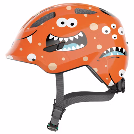Abus Smiley 3.0 Cykelhjälm Jr Orange Monster