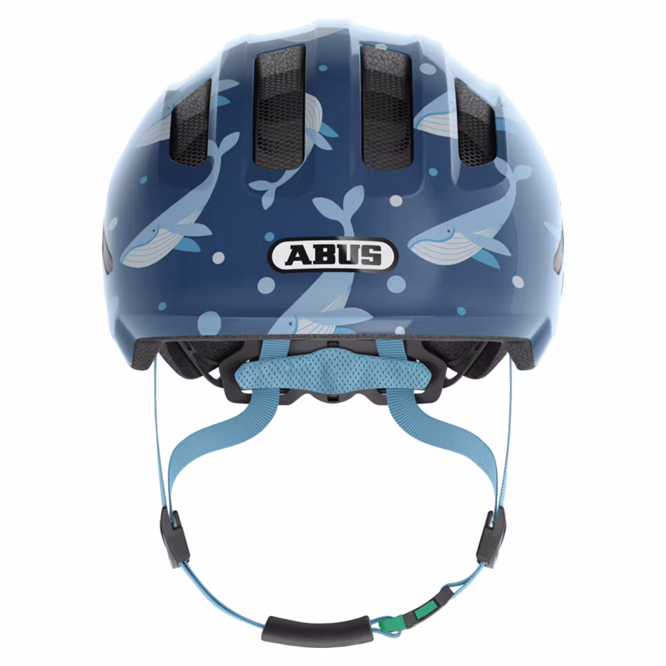 Abus Smiley 3.0 Cykelhjälm Jr Blue Whale