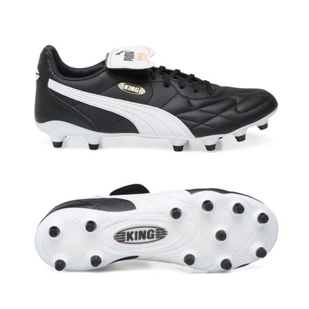 Puma King Top FG/AG Black/White