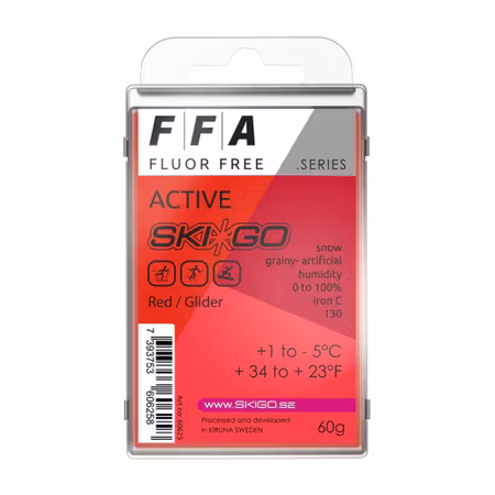 Skigo FFA Röd/Red Glider +1°C Till -5°C 60g Valla