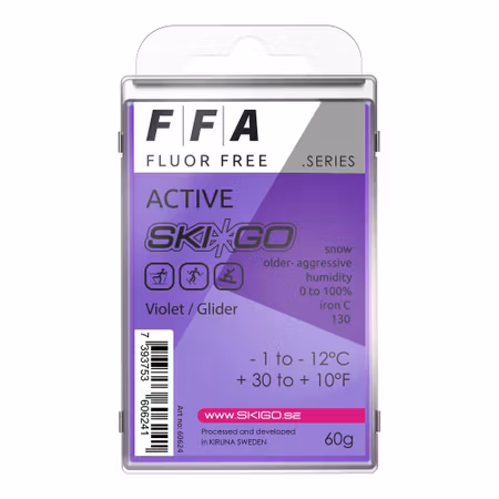 Skigo FFA Violett Glider -1°C Till-12°C 60g Valla
