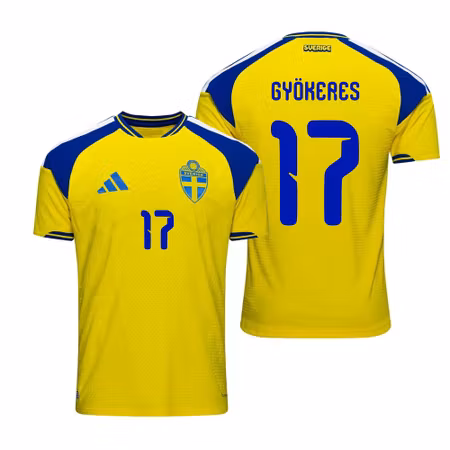 Adidas Sverige Hemmatröja VM 2026 Authentic Sr