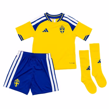 Adidas Sverige Minikit Hemma VM 2026 Minior