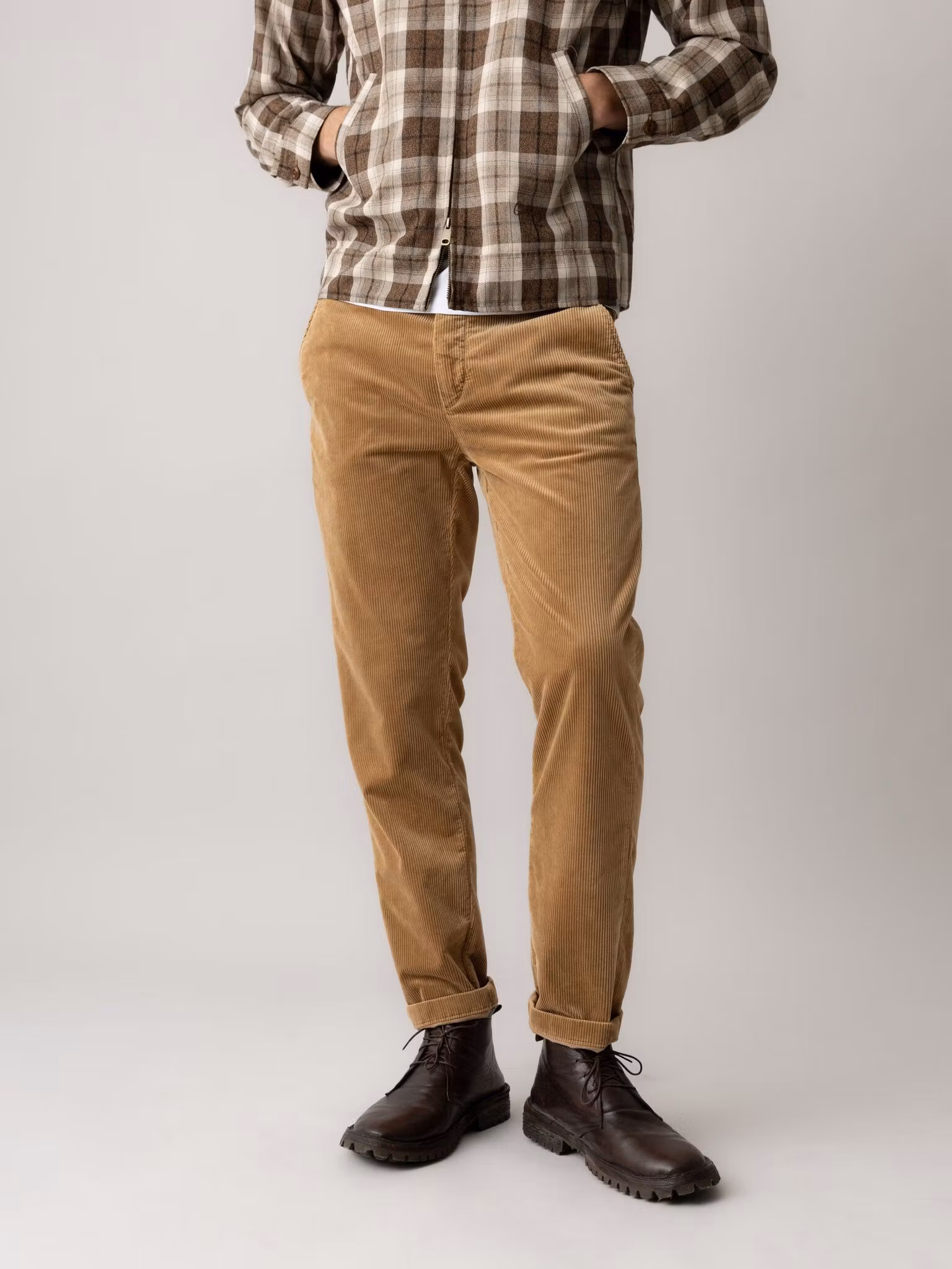 Mos Mosh Gallery MMGHunt Corduroy Pant i Toffee, bild 1