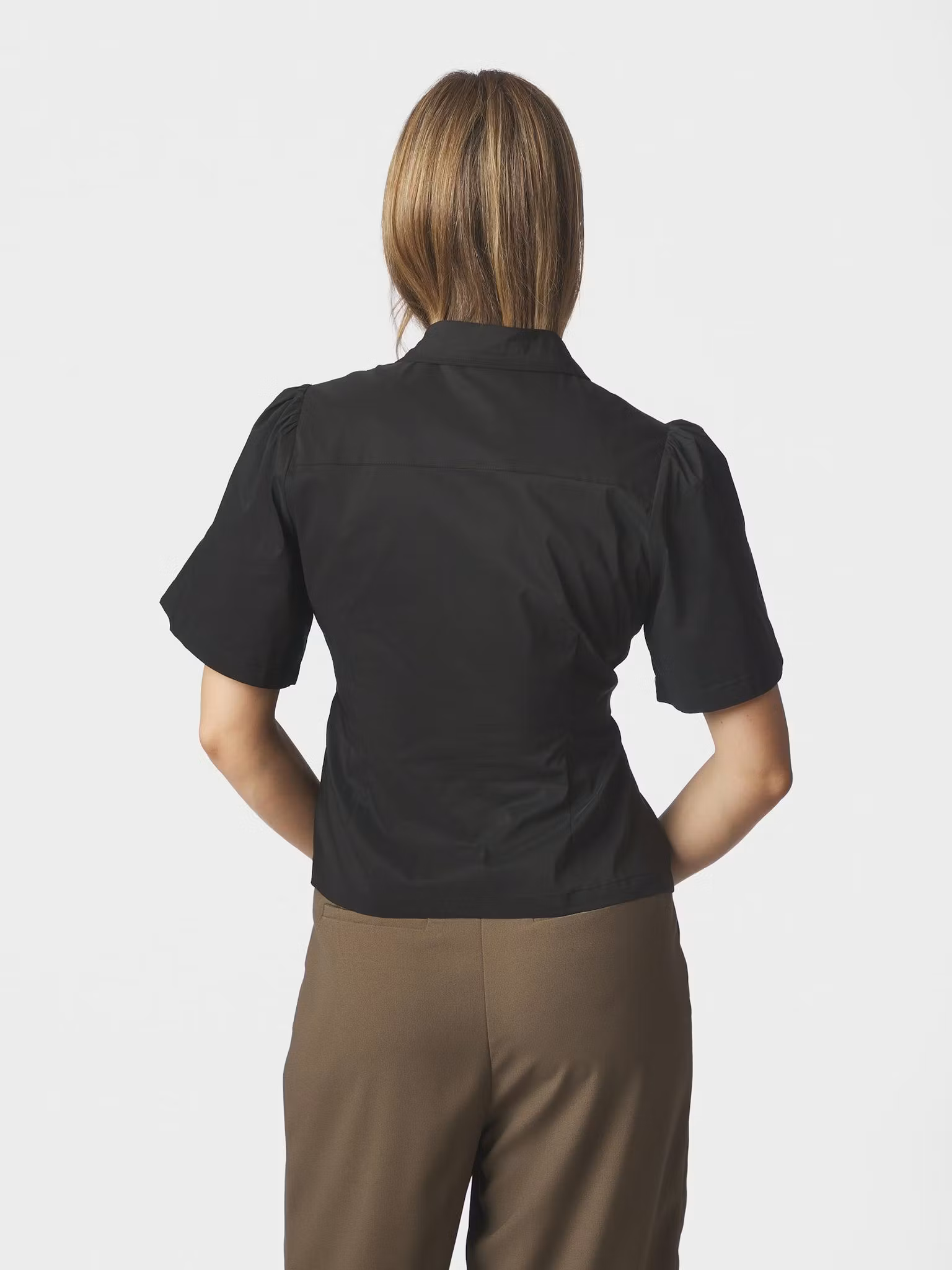Neo Noir - Balara Poplin Shirt (Black)