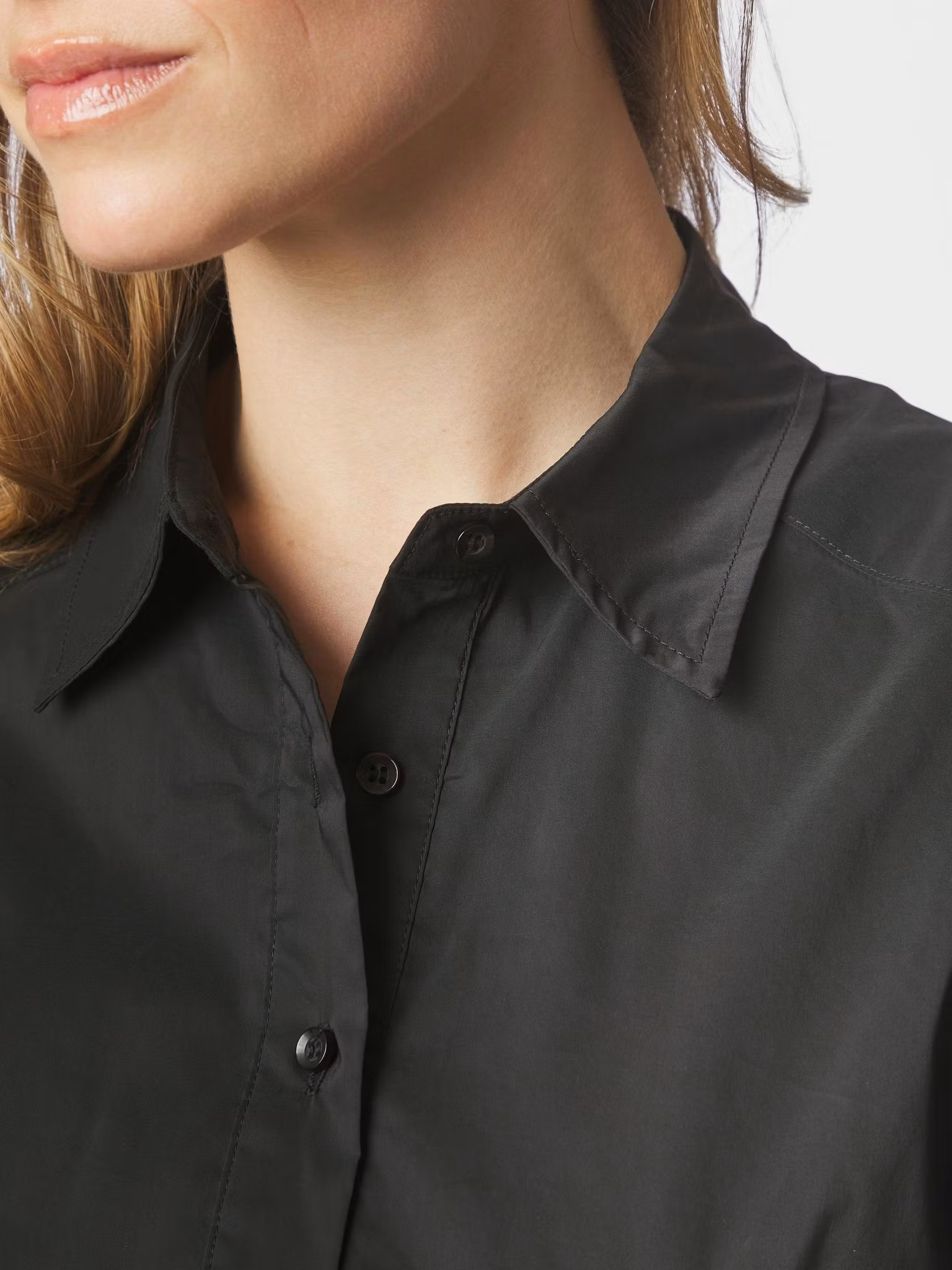Neo Noir - Balara Poplin Shirt (Black)