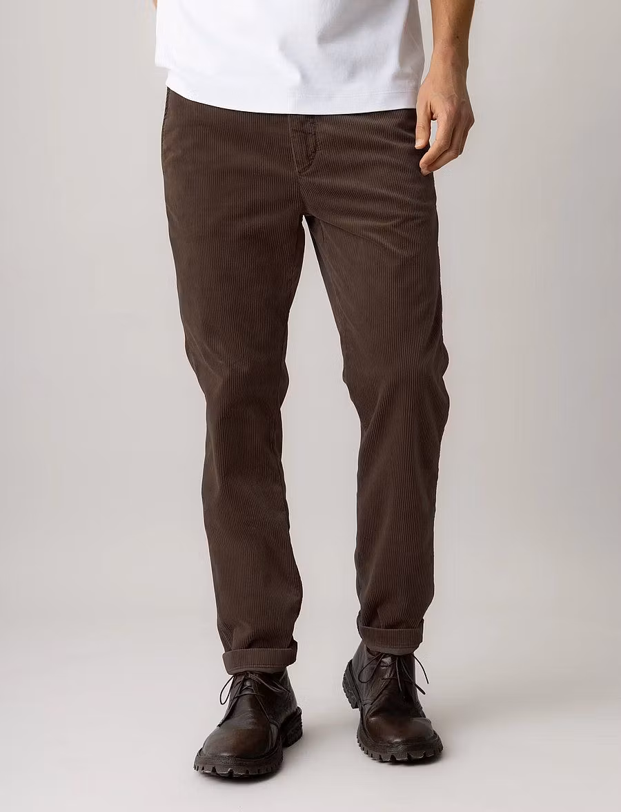 Mos Mosh Gallery MMGHunt Corduroy Pant i Black Coffee, bild 1