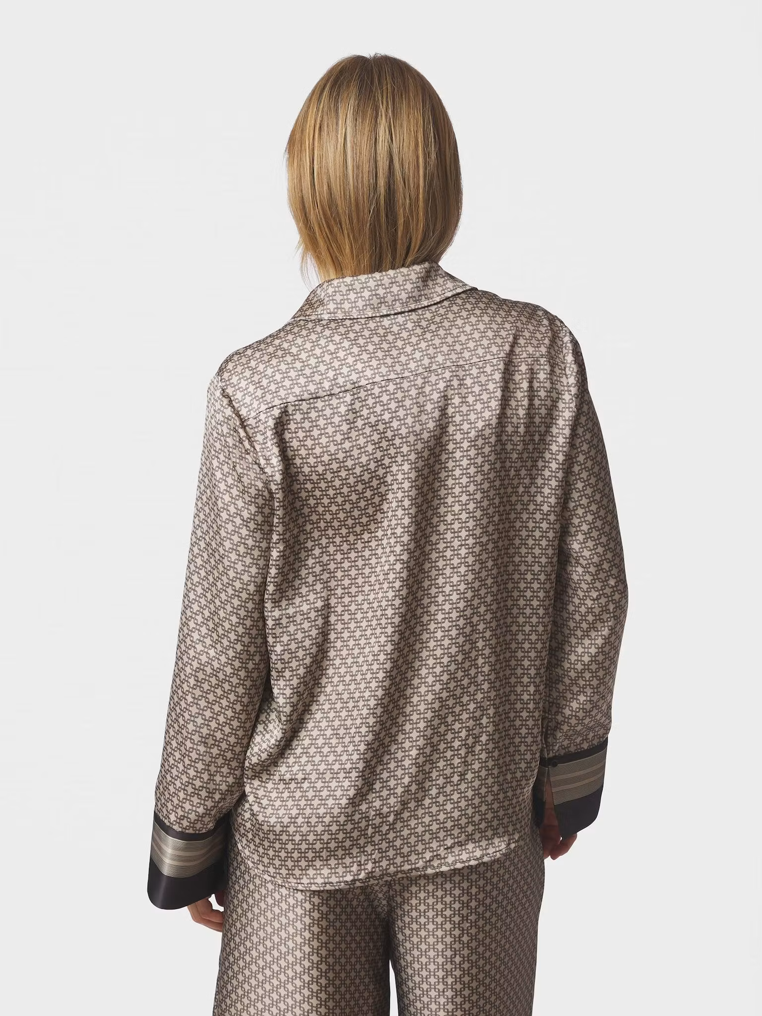 Neo Noir - Mistan Pattern Shirt (Beige)