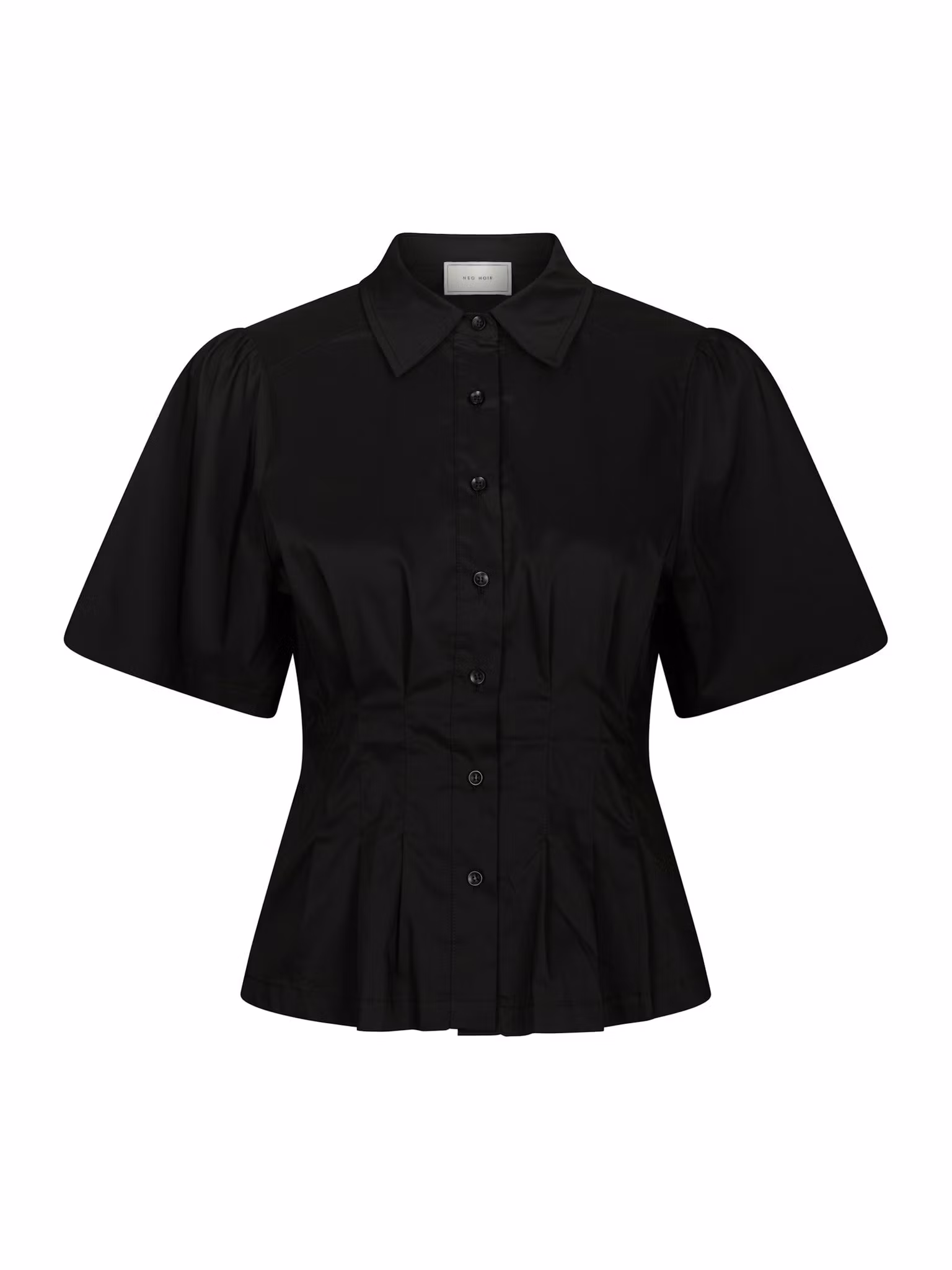 Neo Noir - Balara Poplin Shirt (Black)