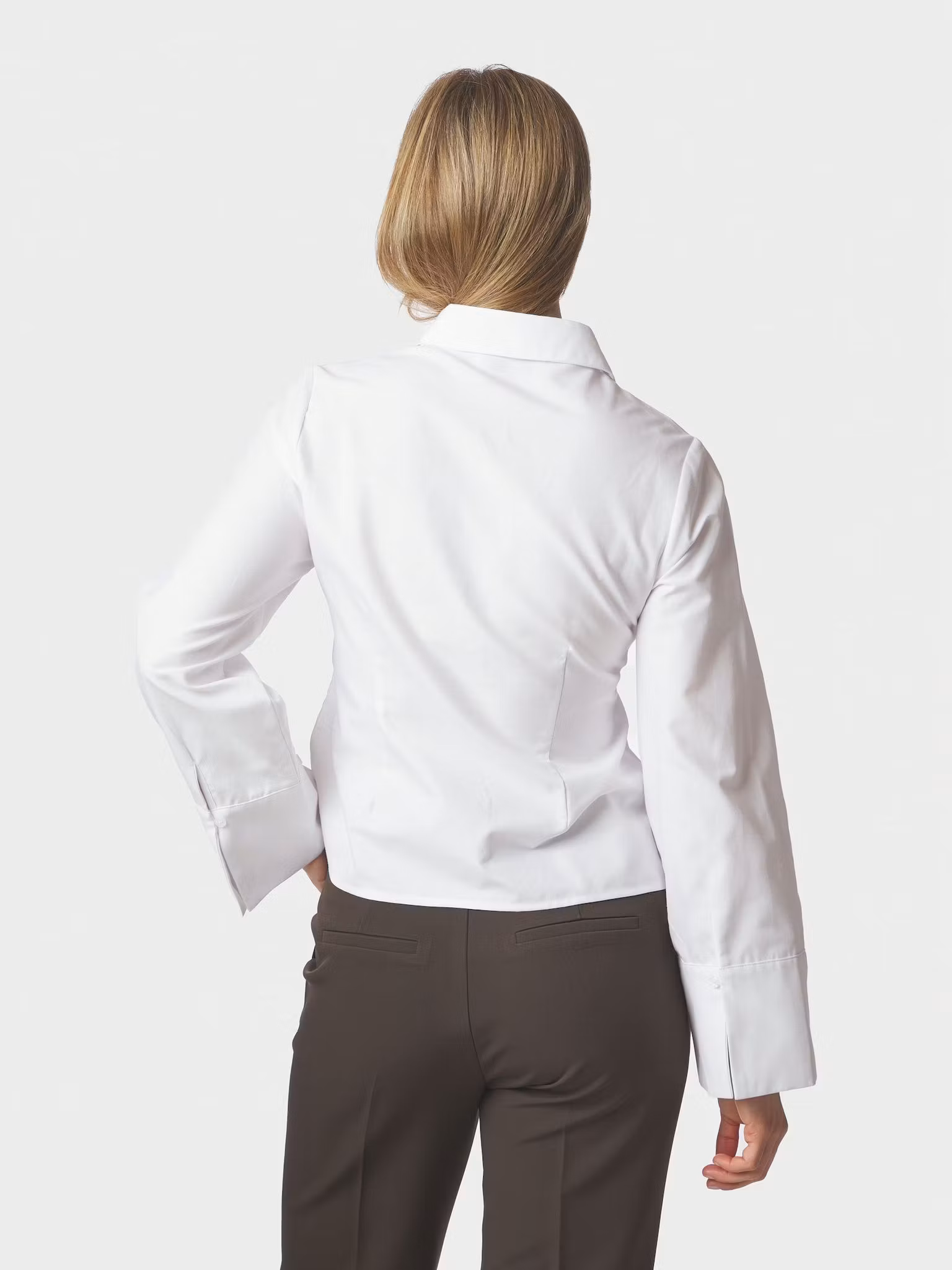 Neo Noir - Rosa Oxford Shirt (White)