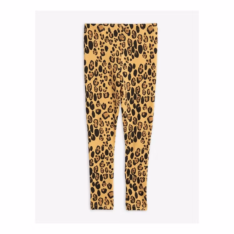 Mini Rodini - Basic Leopard Leggings Beige