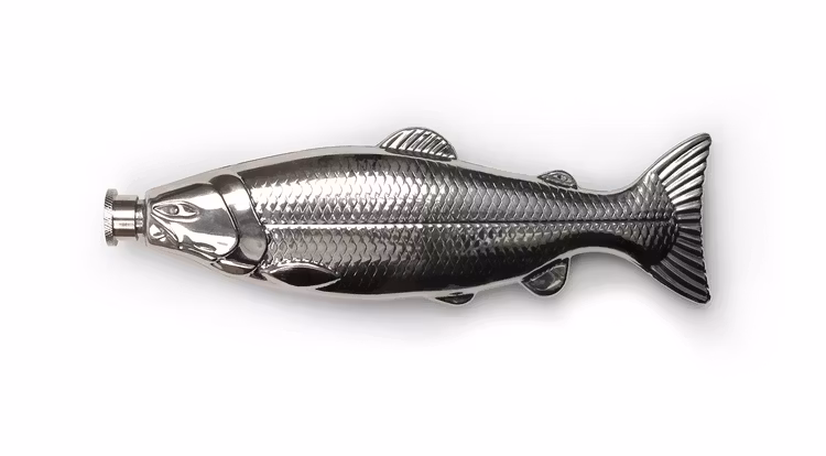 Kikkerland - Fish Flask