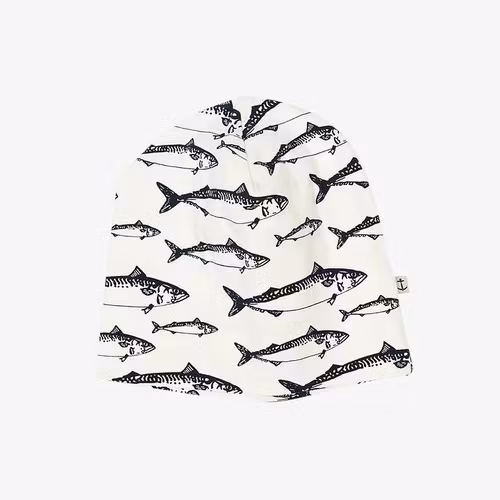EM - Beanie Makrill (White)