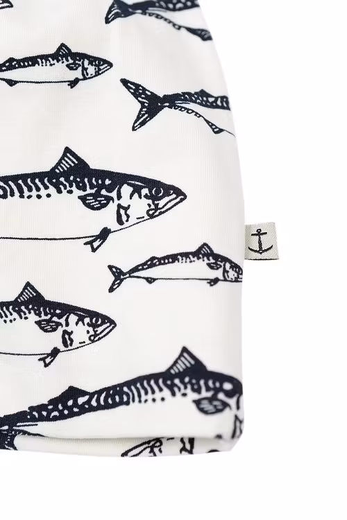 EM - Beanie Makrill (White)