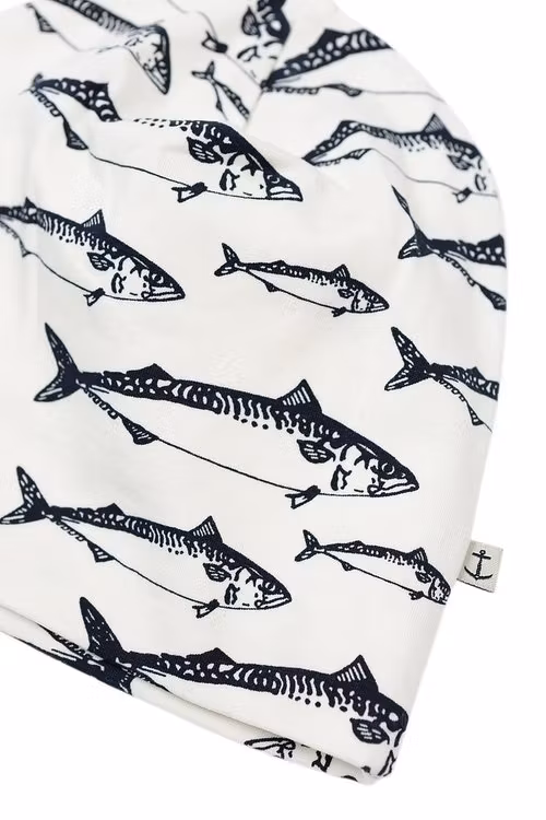 EM - Beanie Makrill (White)