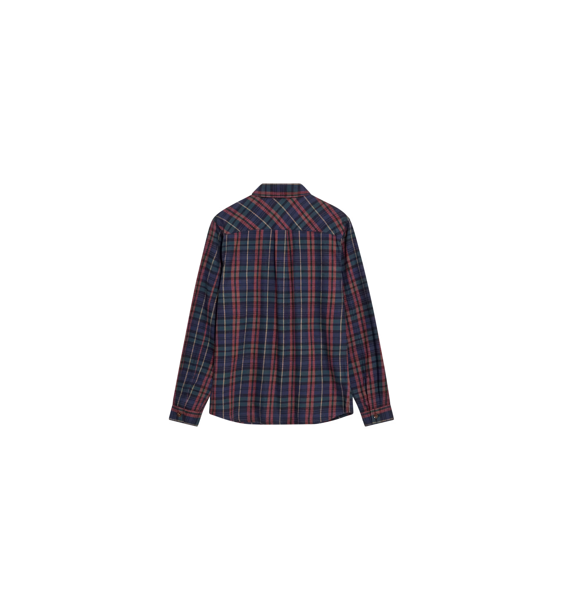 Mos Mosh Gallery MMGDavid Hang Overshirt i Burnt Russet, bild 4