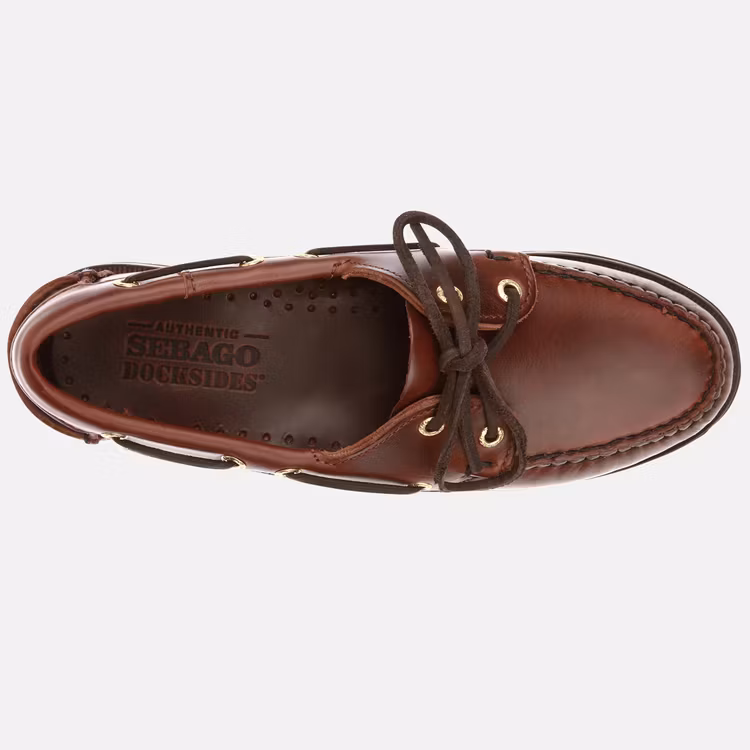 Sebago - Victory Waxy W, Brown Gum