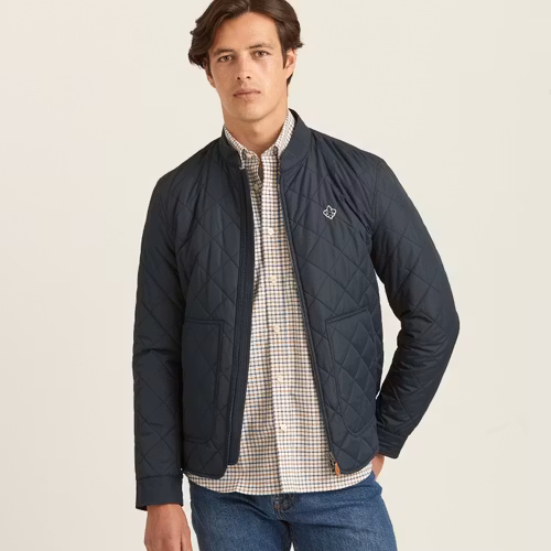 Morris - Kensington Quilted Jacket, Blue
