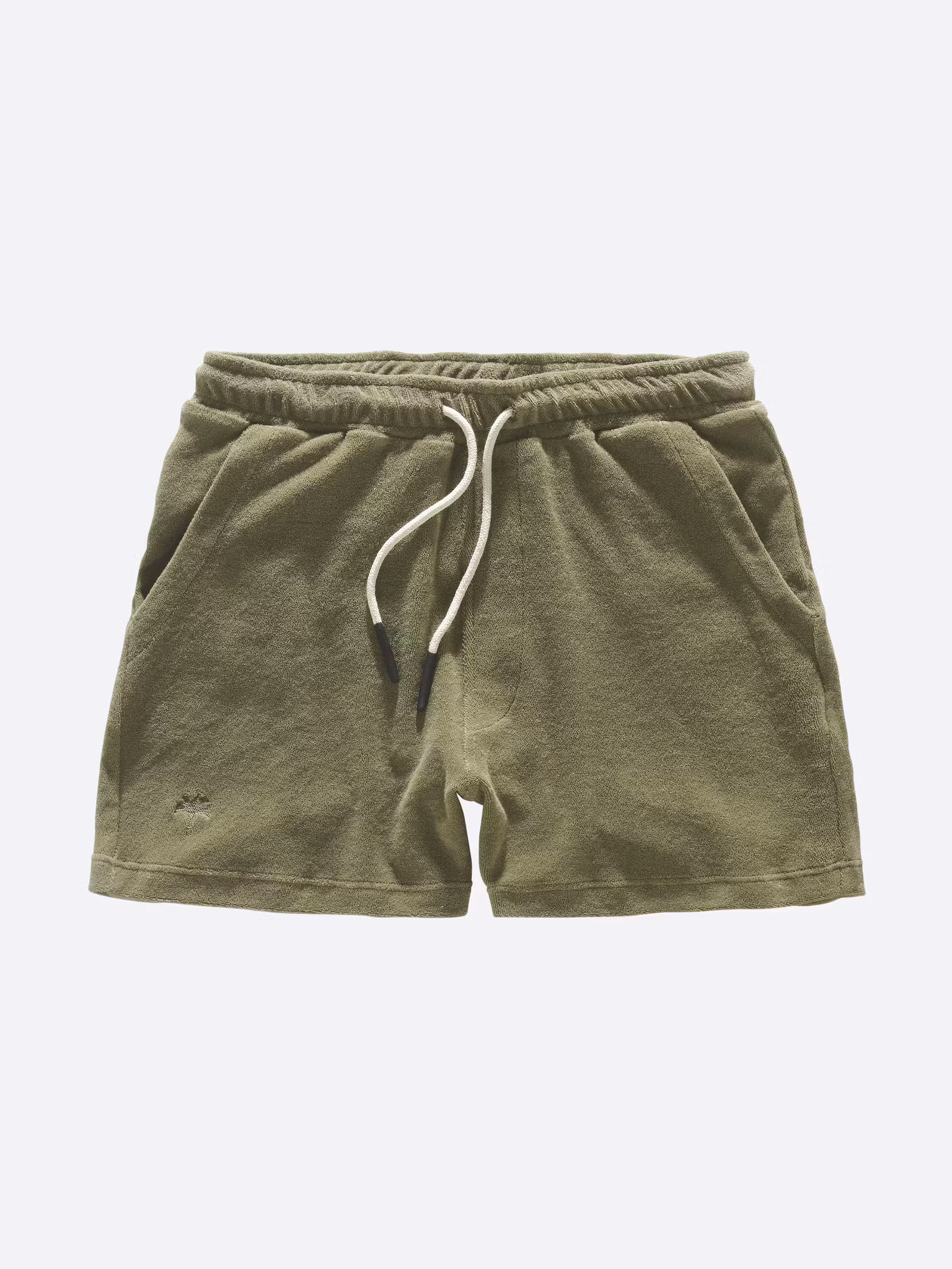 Khaki Terry Shorts