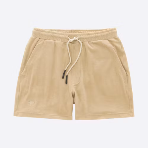 Beige Terry Shorts