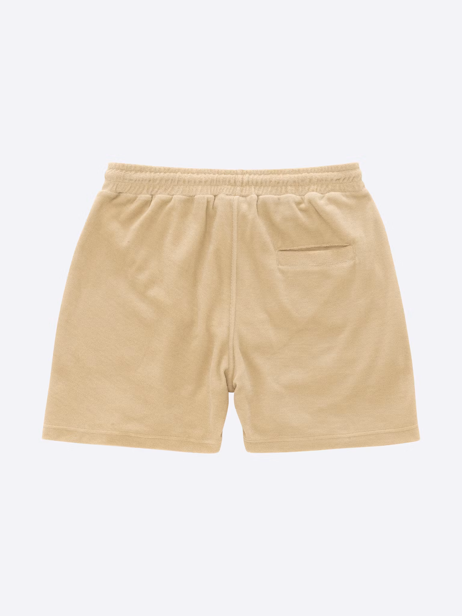 Beige Terry Shorts