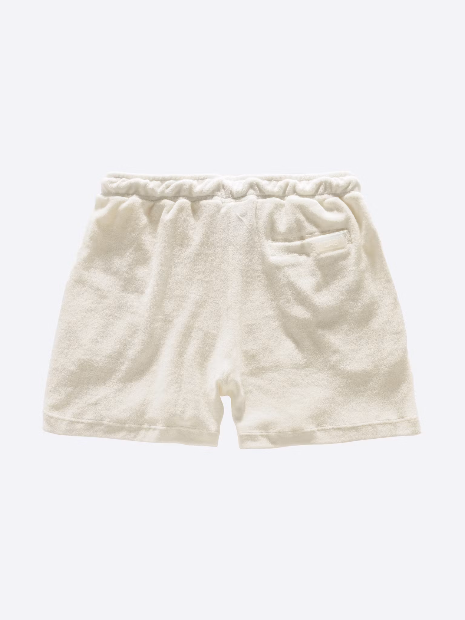 White Terry Shorts