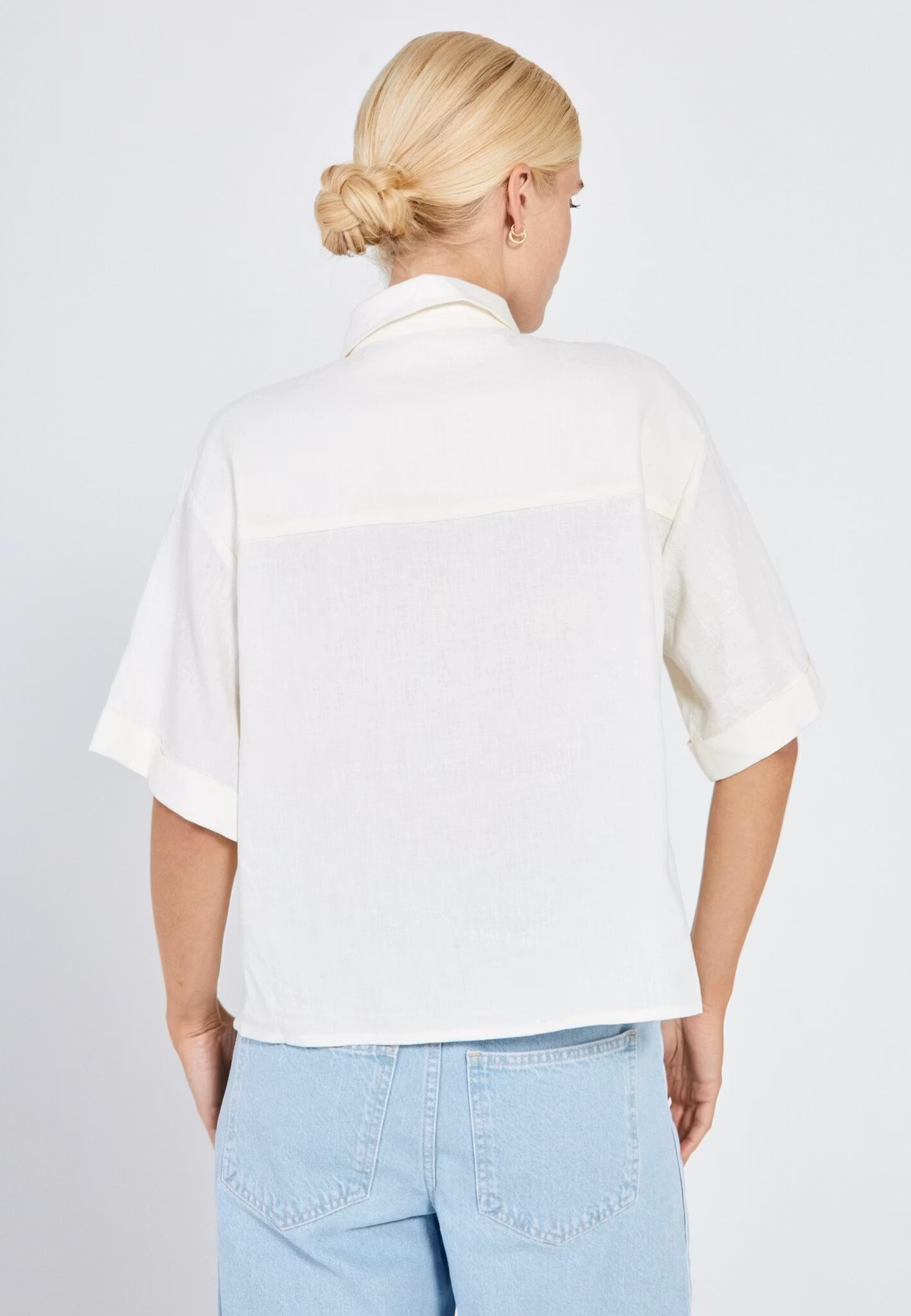 NORR - Esma Short Shirt (Offwhite)