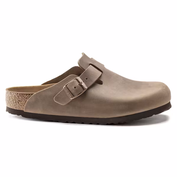 Birkenstock - Boston Oiled Leather, Tobacco Brown
