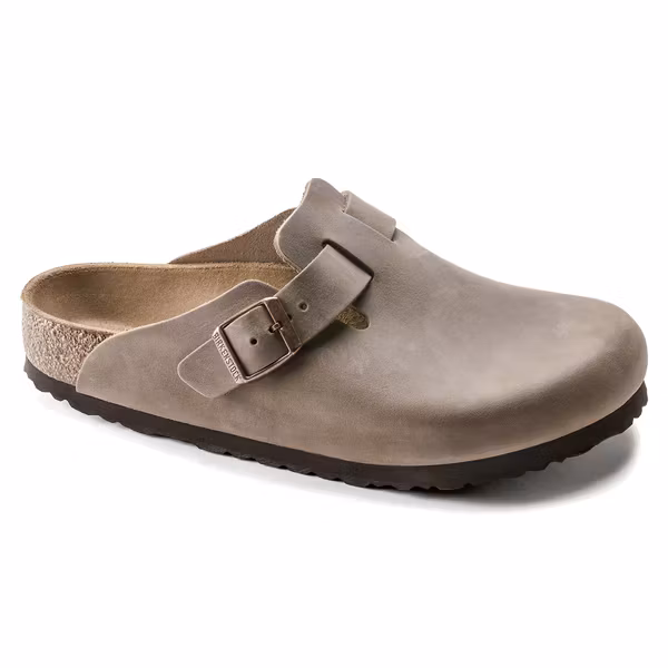Birkenstock - Boston Oiled Leather, Tobacco Brown