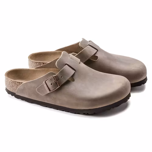 Birkenstock - Boston Oiled Leather, Tobacco Brown