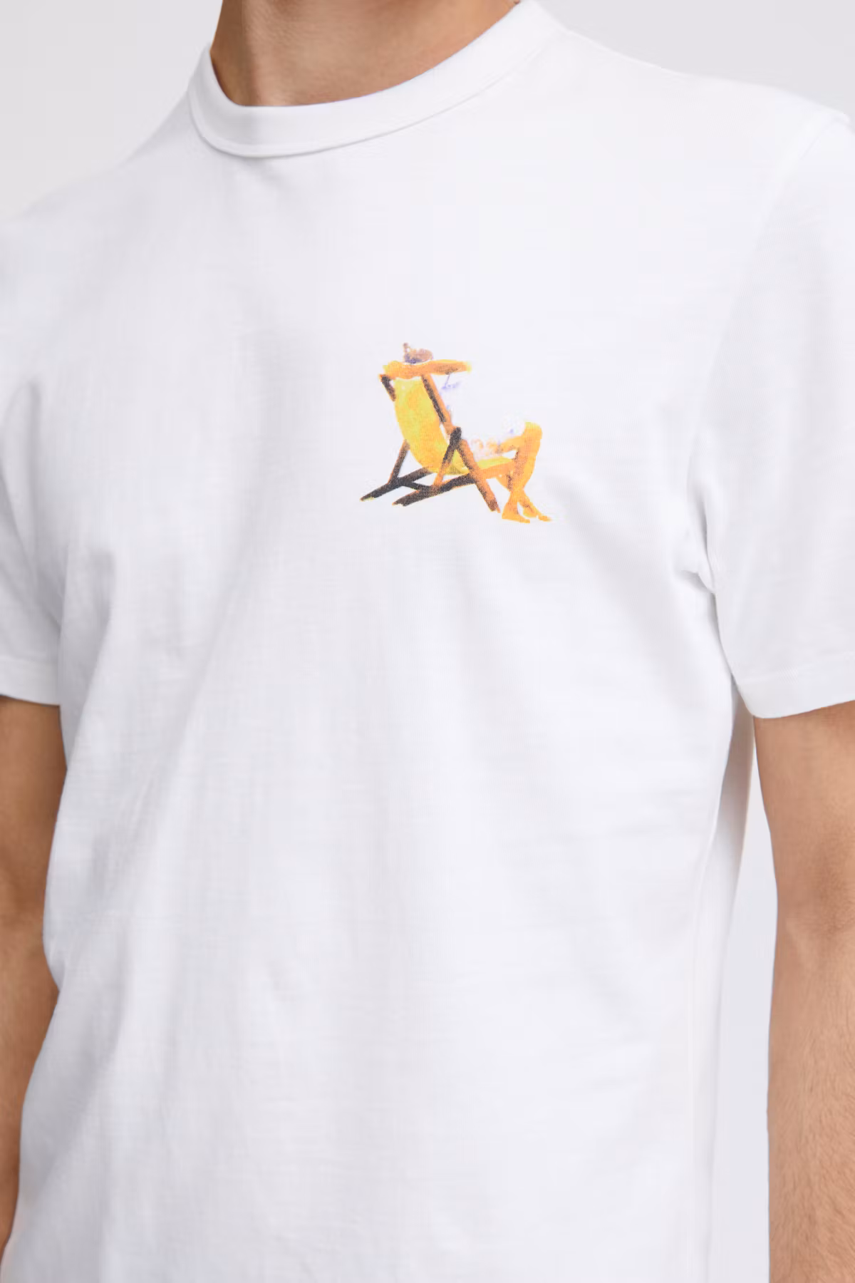 CF - Thor Tee With Person Assortment, White