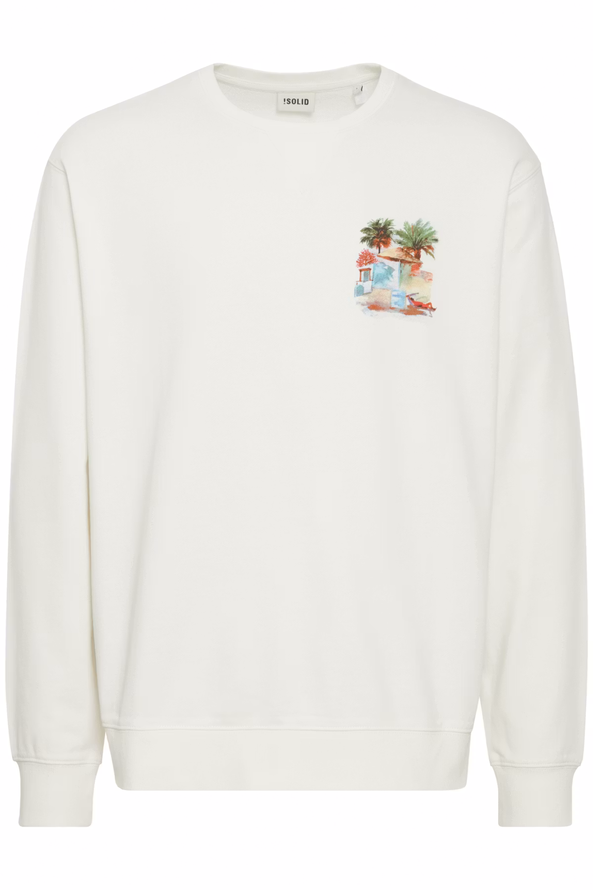 !Solid - Itai Sweater, Offwhite