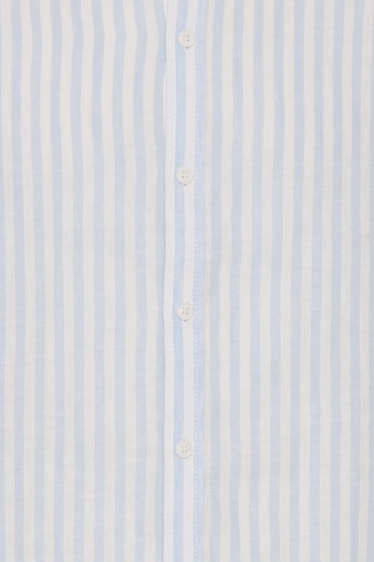 CF - Anton LS BD Striped Linen Mix Shirt (Chambray Blue)